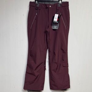 Turbine Women’s Vineyard Wine Siren Snow Pants Size Medium